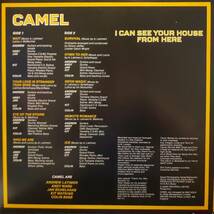 PROMO日本盤LP！見本盤 白ラベル！Camel / I Can See Your House From Here 1979年 LONDON GP1111 キャメル リモート・ロマンス プロモ_画像4