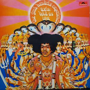 美品 日本POLYDOR盤LP！Jimi Hendrix Experience / Axis: Bold As Love 1987年 18MM 0582 ジミ・ヘンドリックス / ボールド・アズ・ラヴ