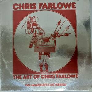 カナダDaffodil盤LP 銀ジャケ！Chris Farlowe / The Art Of Chris Farlowe 1973年 The Immediate (UK) Series SBA 16036 Rolling Stones
