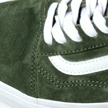 新品 VANS バンズ ヴァンズ US企画 メンズ オールドスクール OLDSKOOL Pig Suede ピッグスウェード 緑 オリーブ グリーン US10（28cm）_画像5