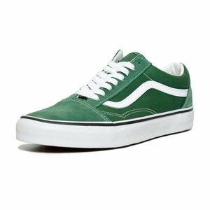 新品 VANS バンズ ヴァンズ US企画 オールドスクール OLDSKOOL スニーカー 緑 グリーン US9（27cm）