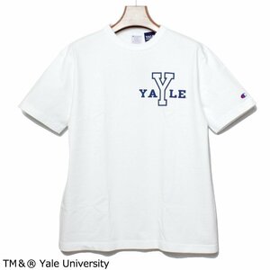 セール SALE 新品 Champion チャンピオン ティーテンイレブン T1011 Tシャツ カレッジプリント 染み込み YALE イェール大学 ロゴ XL LL