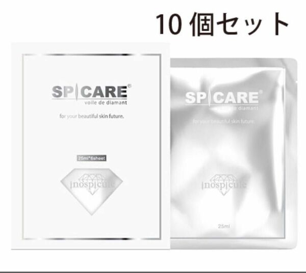 SPICARE ヴェールドダイヤモンドマスク 6枚入 【10個セット