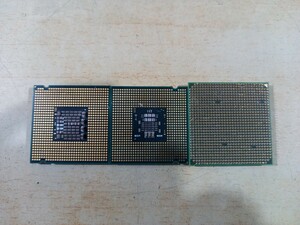 CPU Intel three pieces set personal computer parts 