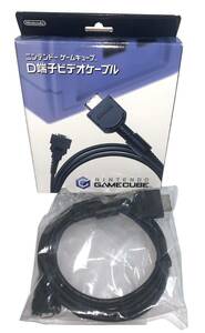  dead stock ultimate beautiful goods Nintendo Game Cube D terminal video cable 