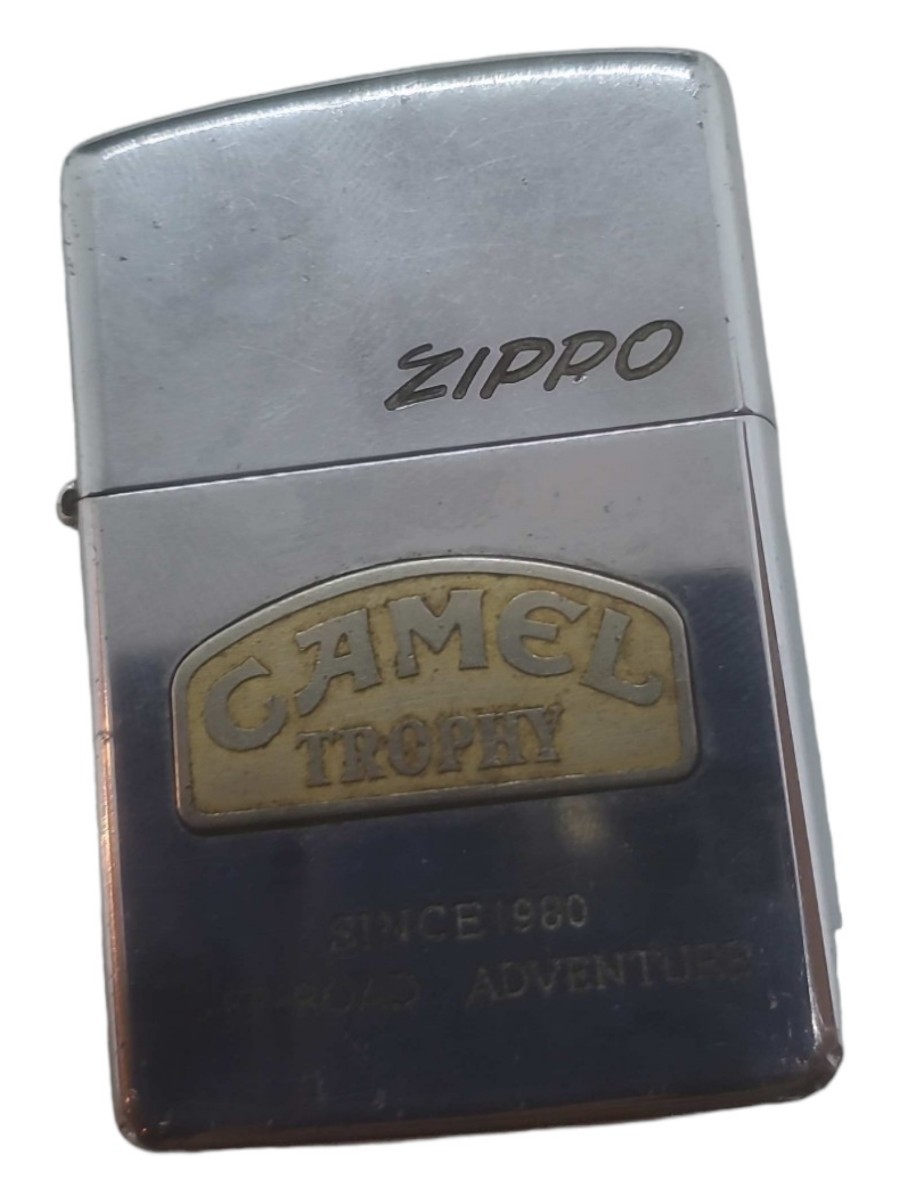 Zippo オイルライター CAMEL TROPHY ジッポ-