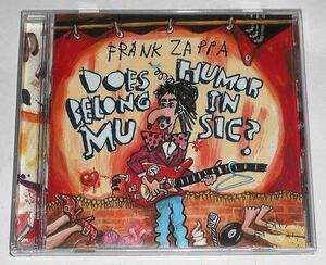 輸入盤◎1995年発売盤『Does Humor Belong In Music ? FRANK ZAPPA』フランク・ザッパ 1986年作品★84年10-12月のコンサート録音 LIVE