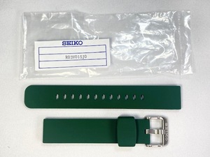 R03V015J0 SEIKO 18mm 純正シリコンバンド グリーン SRPG73K1/SRPG83K1/4R36-09M0用 ネコポス送料無料