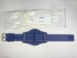 L081011J0 SEIKO 22mm nylon band blue SSA053J1/SSA053K1/4R37-00F0 for cat pohs free shipping 