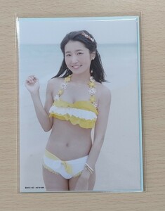 A13【SKE48・AKB48】惣田紗莉渚①　１枚　水着　生写真　