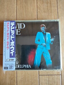 1990年版 帯付き デヴィッド・ボウイ ライヴ ベスト デビッド・ボウイ David Bowie Live Best At The Tower Philadelphia TOCP6209・10