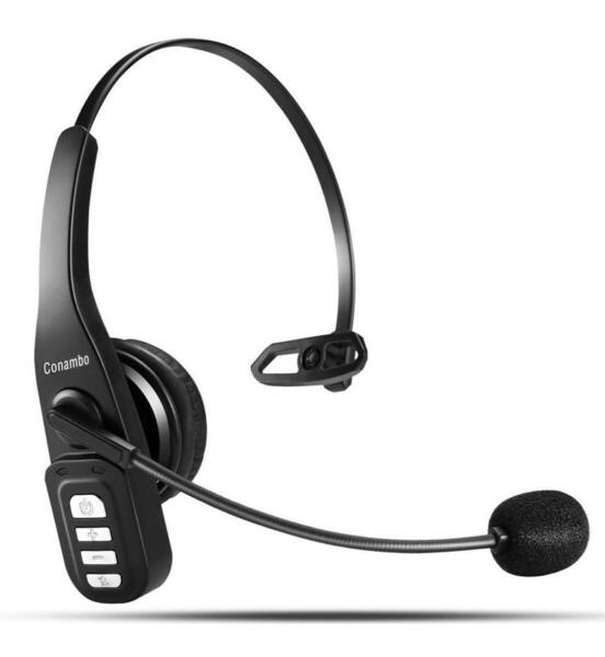 即納　Conambo BluetoothV5.0 ヘッドセット 片耳 マイク付き