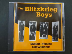 THE BLITZKRIEG BOYS/back from nowhere CD フィンランド産 ラモーンパンク POP PUNK cretins klamydia ne luumaet