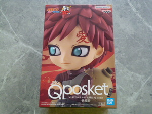 20th NARUTO Naruto . manner .Q posket. love .Gaara figure A normal color BANDAI BANPRESTO( Bandai van Puresuto )