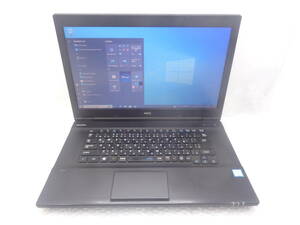 i5第6世代 NEC VersaPro VK23TX-U/i5-6200U 2.3GHz/8GB/500GB/無線/BLUETOOTH/DVDマルチ/15.6インチ/Windows10 中古動作品(F1)