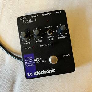 -■TC electronic STEREO CHORUS MODULATOR FLANGER■-