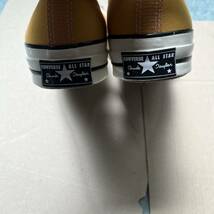 【未使用/箱なし】CONVERSE allstar chuck taylor ct70 コンバース オールスター チャックテイラー ローカット 三ツ星 イエロー黄色/ 27cm_画像3