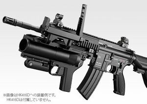 H9216B　東京マルイ ガスグレネードランチャー HK M320A1 スタンドアローンとして使用/20mmレール搭載も可