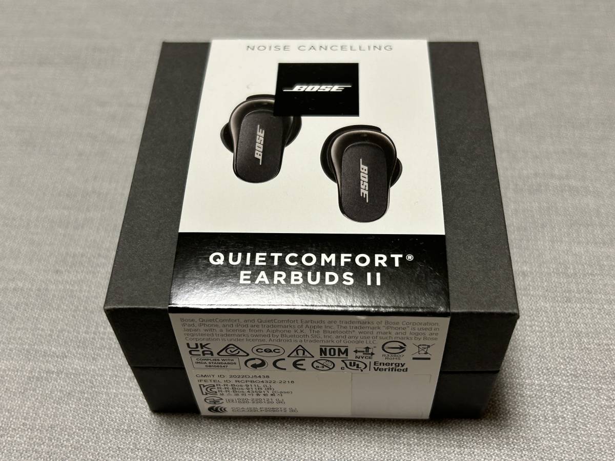 新品 Earbuds QuietComfort 未開封 Bose II イヤホン イヤフォン