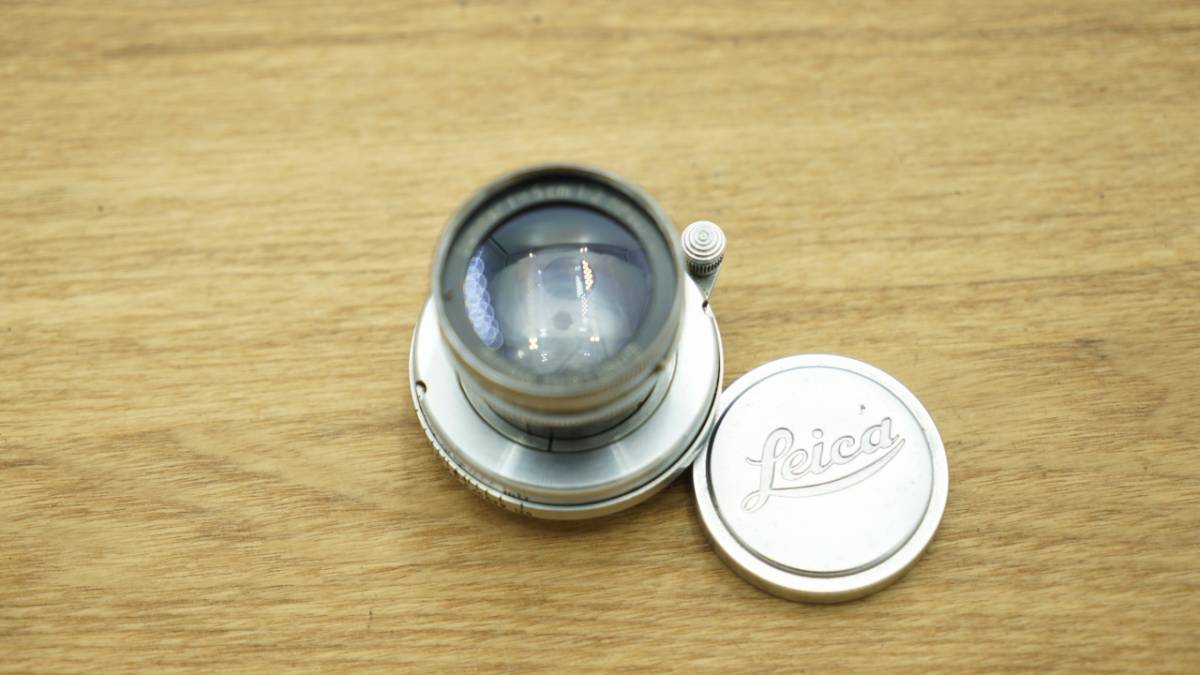 高評価の贈り物 8183 良品 LEICA Summar 5cm 2 キャップ付き 家電
