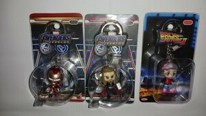  Hot Toys COSBABY KEYCHAIN BOBBLE HERO アベンジャーズ アイアンマン マイティ・ソー バック・トゥ・ザ・フューチャー 