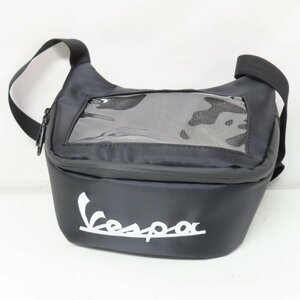 【新品同様】【美品】Vespa ベスパ ユニバーサル イヤホンバッグ サイクリングバッグ ナビバッグ バイク 二輪 オートバイ ツーリング