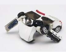 Diarobo ダイヤロボ DR-0002 日産 フェアレディZ パトカー ロイドコップ Z34 ミニカー NISSAN 新品 パトロールカー 玩具 アガツマ_画像4