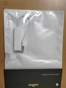 アップル純正 Apple USB Ethernetアダプタ MC704ZM/A 国内純正品