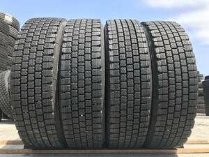 △□TT006□△275/80R22.5 151/148J　BRIDGESTONE　W910【2019年製/SNOW再生タイヤ】4本セット