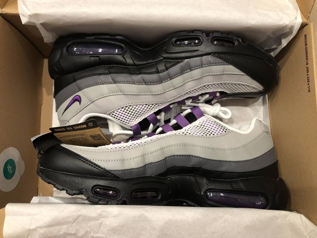 NIKE AIR MAX95 ナイキ エアマックス95 atomos アトモス パープル W28