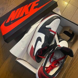 27.5cmナイキエアジョーダンワンローブラックトゥーNikeAirJordan1RetroLowOGつま黒CZ0790-106