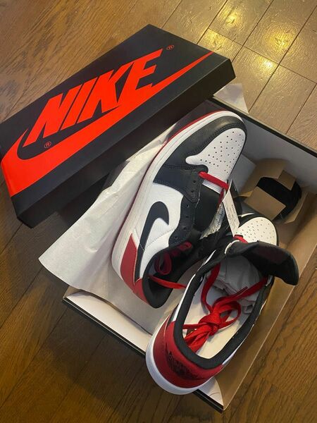 27.5cmナイキエアジョーダンワンローブラックトゥーNikeAirJordan1RetroLowOGつま黒CZ0790-106