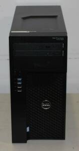 ★DELL★PRECISION Tower 3620 Intel Xeon CPU E3-1220 V6 @ 3.00GHz 16GB 2256GB (2000GB + SSD 256GB) DVD±RW VGAカードなし ★現状品★