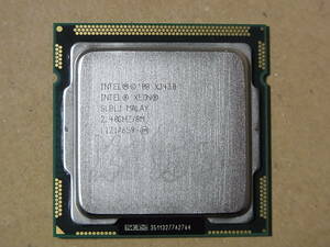 ▼Intel Xeon X3430 SLBLJ 2.40GHz 8MB Lynnfield LGA1156 4コア 4スレッド (Ci0616)