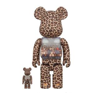 即発送可！新品未開封！MY FIRST BE@RBRICK B@BY LEOPARD Ver.100％ & 400％ ベアブリック