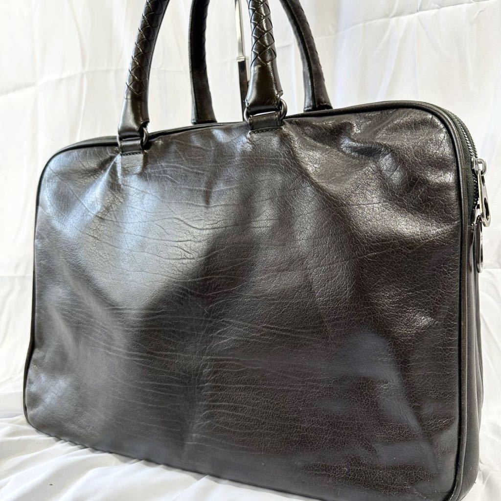 新タグ希少美中古□ イントレチャート レザー ビジネス