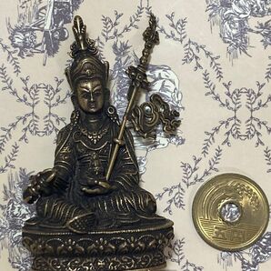 仏像 銅製 仏教美術 チベット 文殊菩薩 中国美術 古銅 古玩