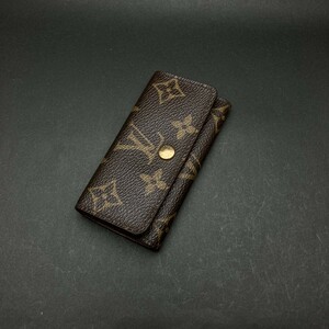 ルイヴィトン LOUIS VUITTON　キーケース　モノグラム　４連　メモ６