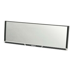 [.. packet 370]CARMATE[DZ260]3000R room mirror carbon style 240mm chrome mirror 