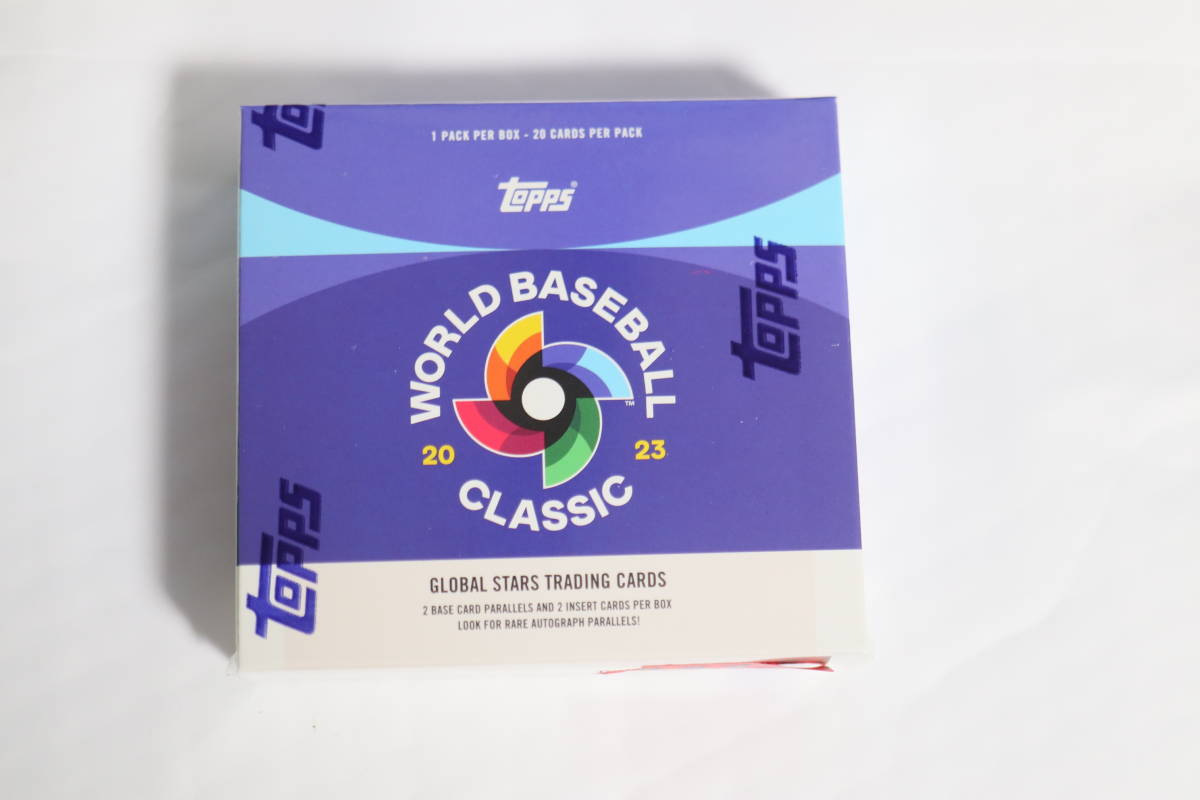 2023 TOPPS WORLD BASEBALL CLASSIC GLOBAL STARS HOBBY 新品未開封BOX