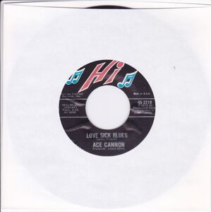 ■中古品■Ace Cannon エース・キャノン/love sick blues + 1(USED 7 INCH SINGLE)