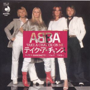 ■中古品■ABBA アバ/take a chance on me + 1(USED 7 INCH SINGLE)