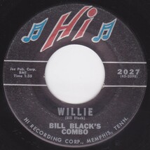 ■中古品■Bill Black's Combo ビル・ブラック/blue tango + Willie(USED 7 INCH SINGLE)_画像3