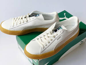 PUMA Suede Crepe Luxe プーマ スウェード リュクス US11.5 29.5cm ホワイト/グレー made in ROMANIA ルーマニア製 クレープソール