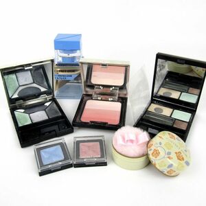  Kanebo eyeshadow etc. Coffret d'Or unused have 7 point set together large amount cosme chip less lady's Kanebo