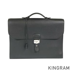 エルメス サックアデペッシュ38 ブリーフケース rki【中古】