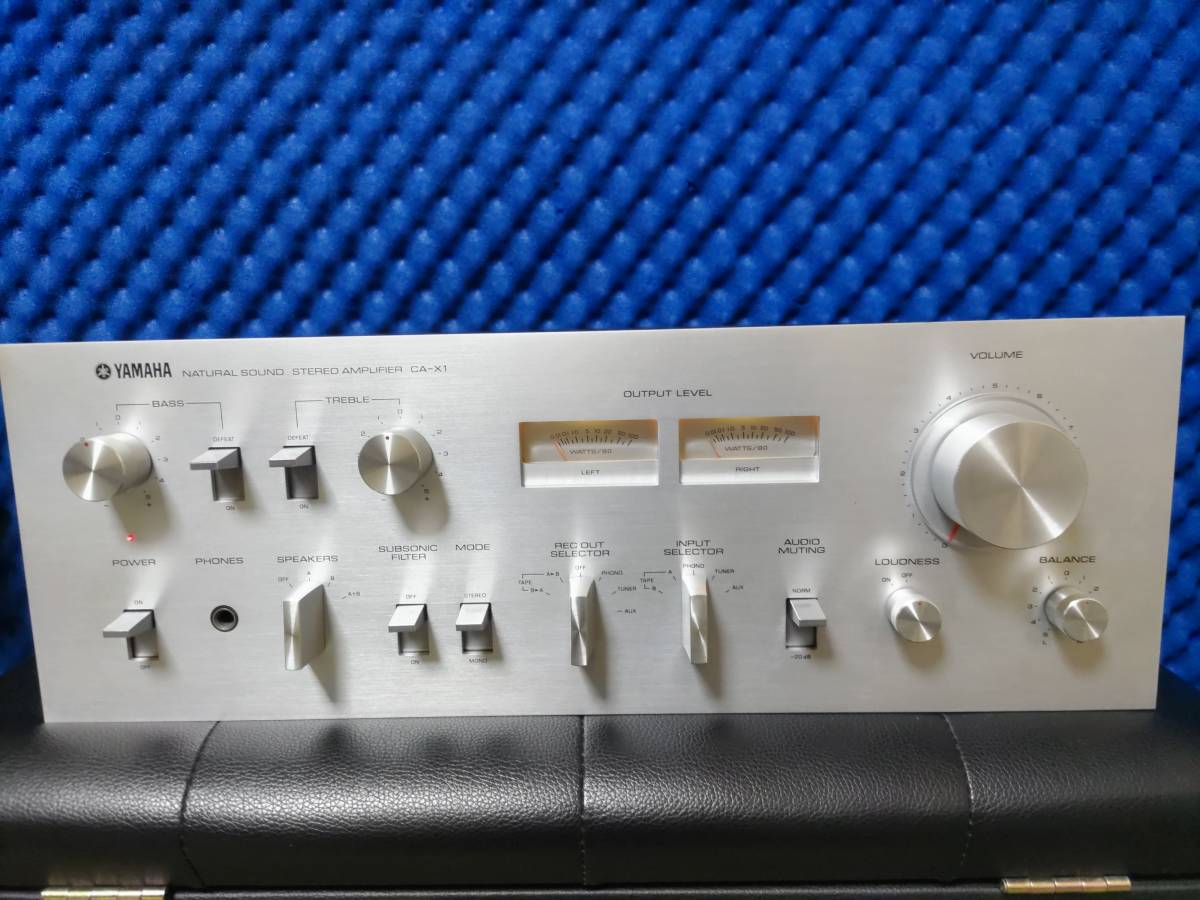 完動品 美品 YAMAHA CA-X1 プリメインアンプ 背面も美品 | JChere雅虎