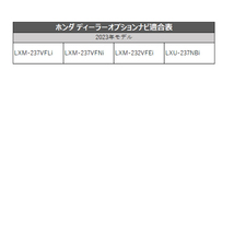 PT14 ステップワゴン ホンダ ギャザズ LXM-237VFLi LXM-237VFNi LXM-232VFEi LXU-237NBi テレビキット_画像7