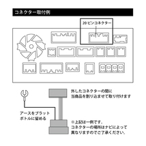 PT14S メール便送料無料 N-BOX ホンダ ギャザズ LXM-237VFLi LXM-237VFNi LXM-232VFEi LXU-237NBi テレビキット 走行中 テレビ_画像5