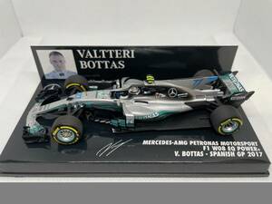 PMA 1/43 2017 スペインGP Mercedes(メルセデス) F1 W08 V.Bottas(V.ボッタス)